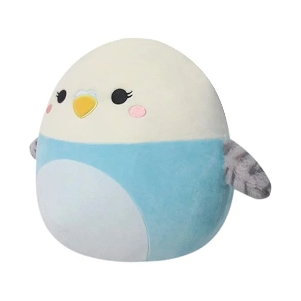 Squishmallows 14-Inch Tycho Blue‎ and White Parakeet Large Ultrasoft Official